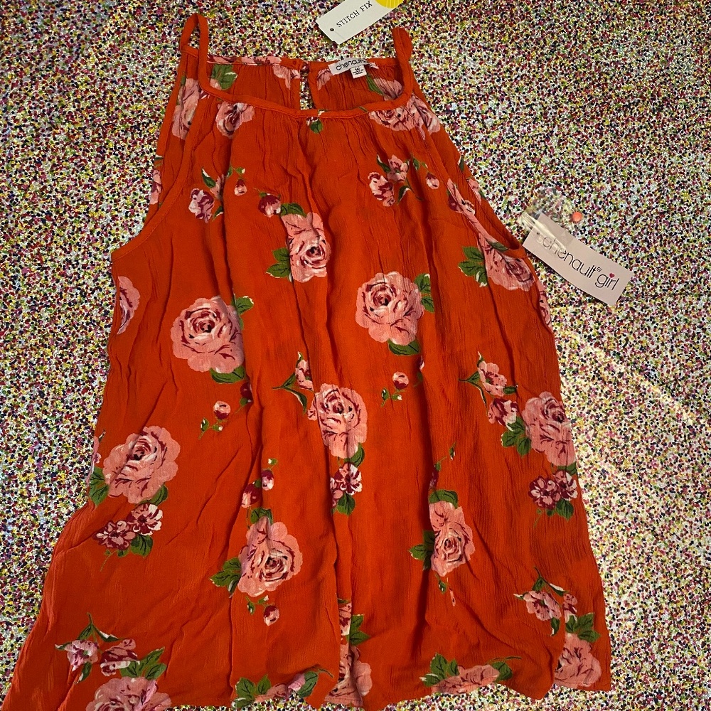 New from StitchFix, Cute Girls Flowy Tank Size XL 16